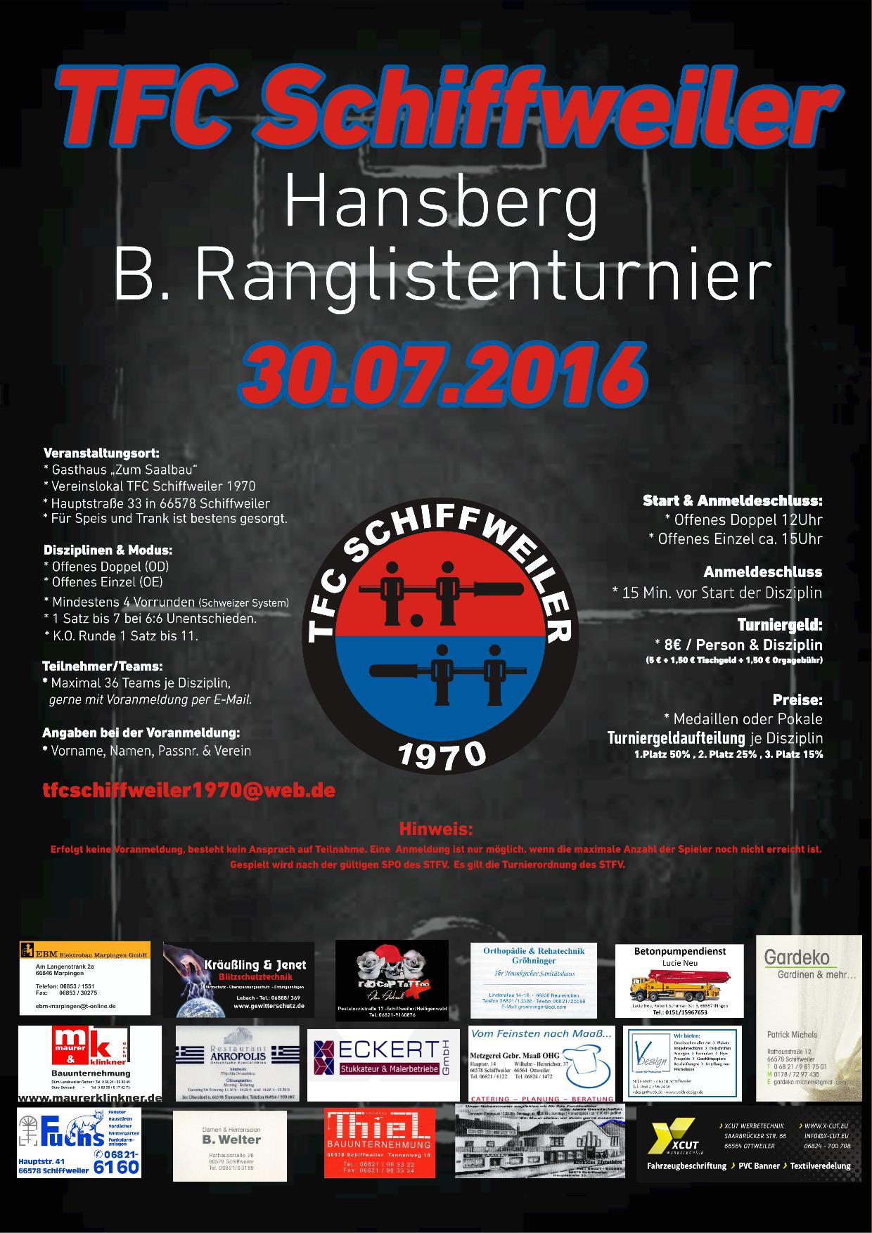 TFC Schiffweiler Plakat 001